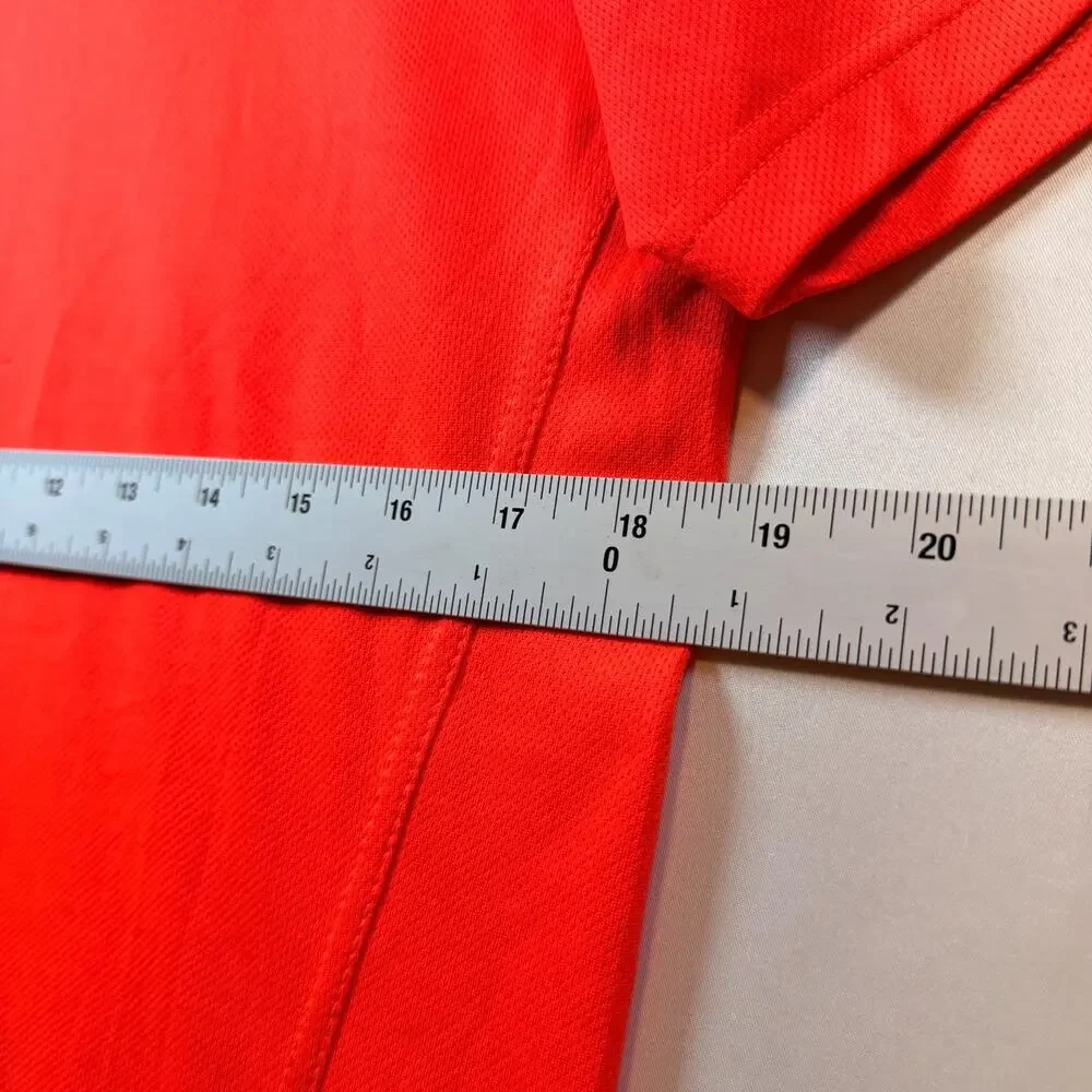 Adidas Response Climalite Athletic Short Sleeve T Shirt Red Mens Size Small